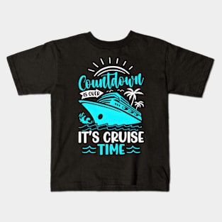 Cruise Trip Ship Summer Vacation Family Kids T-Shirt